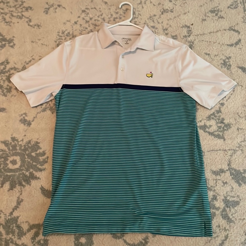 The Masters golf polo size M